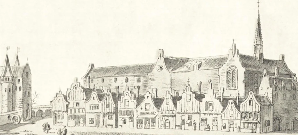 An illustration from Oud-Nederlandsche steden in haar ontstaan, groei en ontwikkeling, 1909, leaf 197