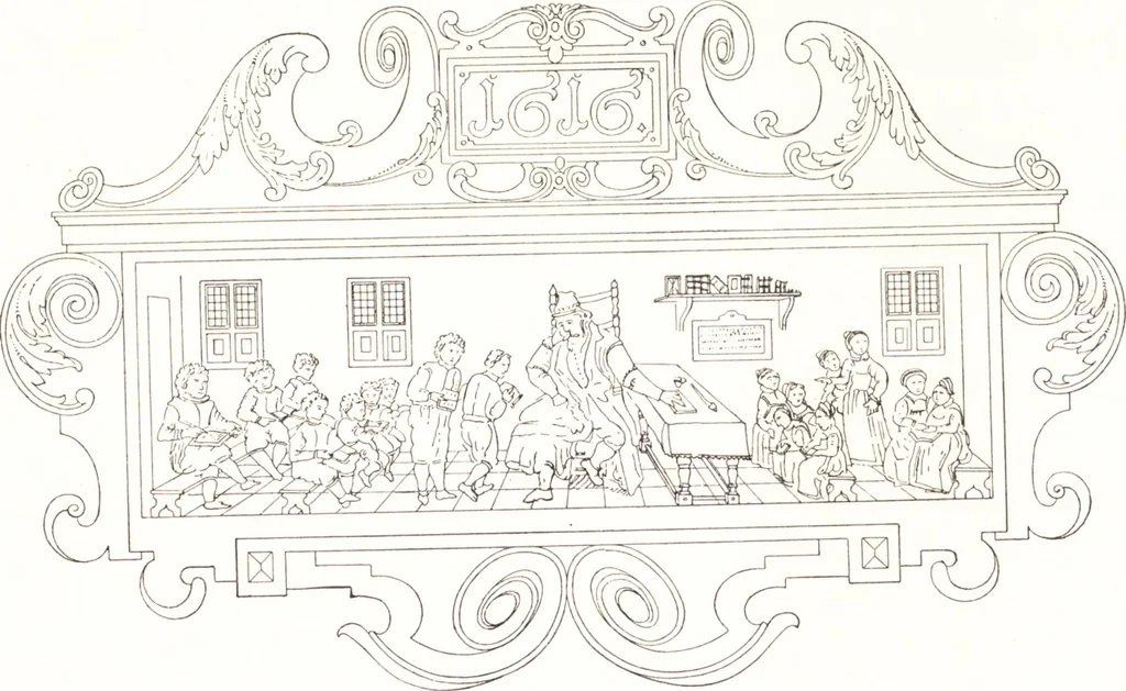 An illustration from Oud-Nederlandsche steden in haar ontstaan, groei en ontwikkeling, 1909, leaf 230