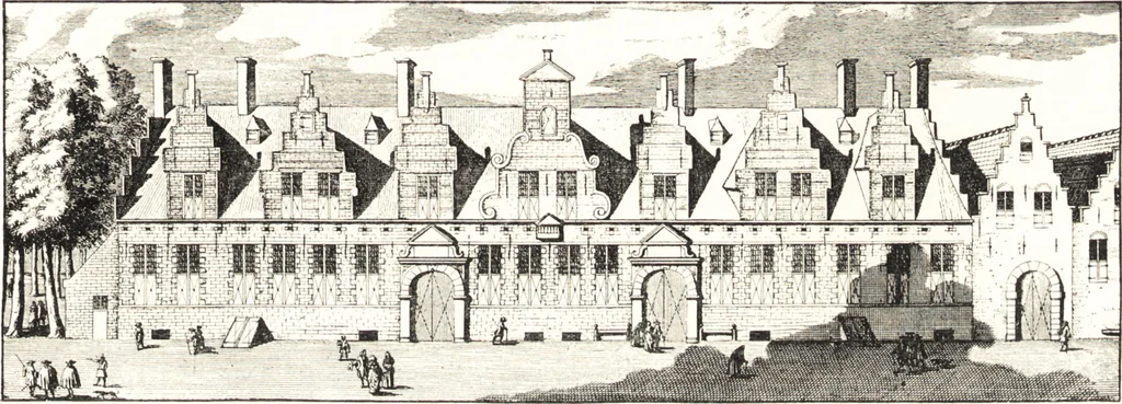 An illustration from Oud-Nederlandsche steden in haar ontstaan, groei en ontwikkeling, 1909, leaf 232