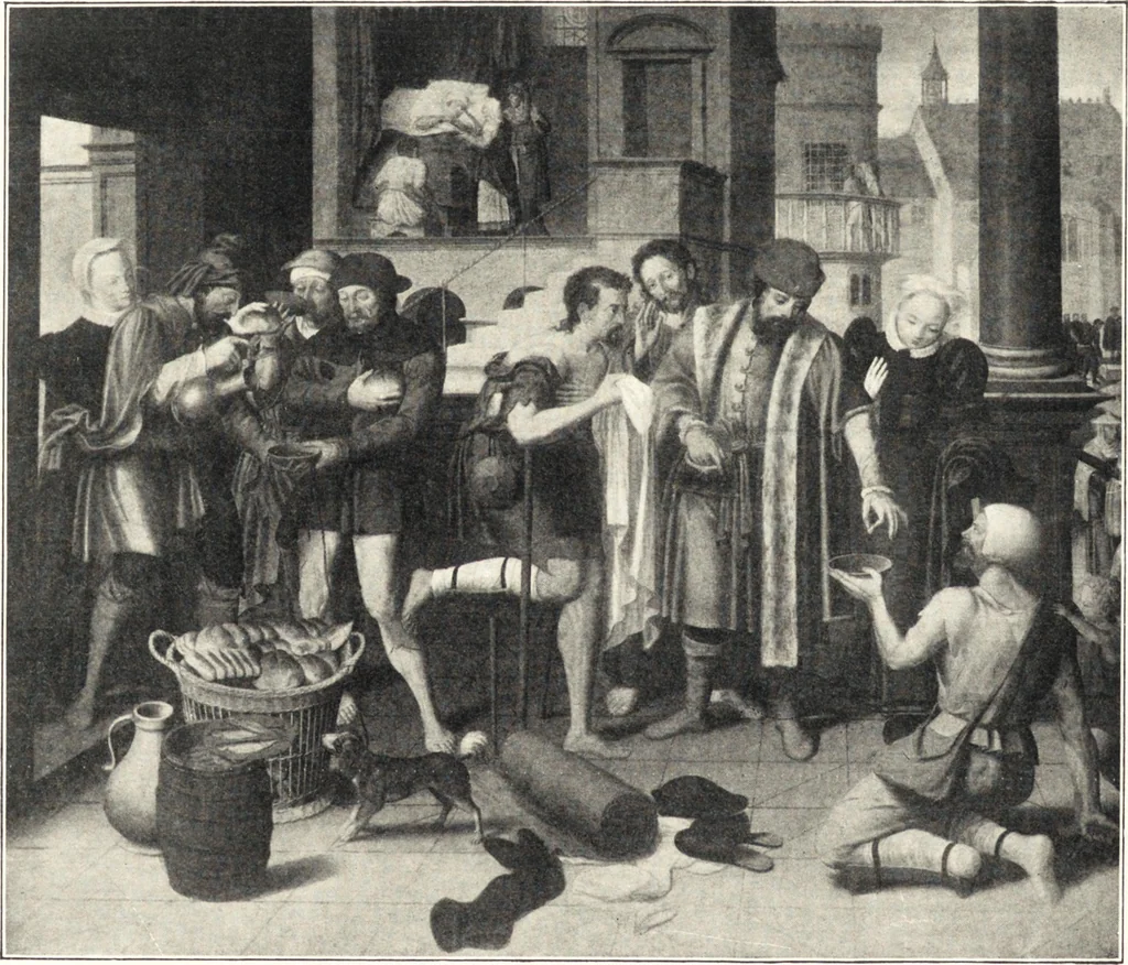 An illustration from Oud-Nederlandsche steden in haar ontstaan, groei en ontwikkeling, 1909, leaf 255