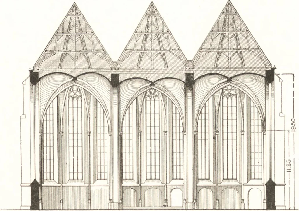 An illustration from Oud-Nederlandsche steden in haar ontstaan, groei en ontwikkeling, 1909, leaf 26