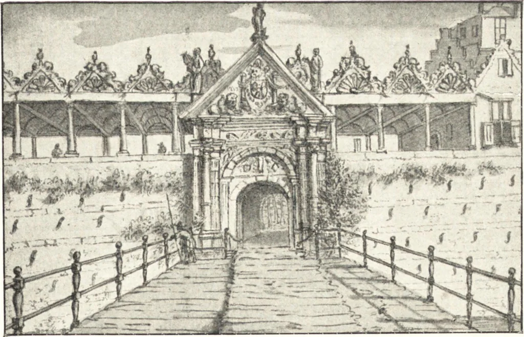 An illustration from Oud-Nederlandsche steden in haar ontstaan, groei en ontwikkeling, 1909, leaf 272