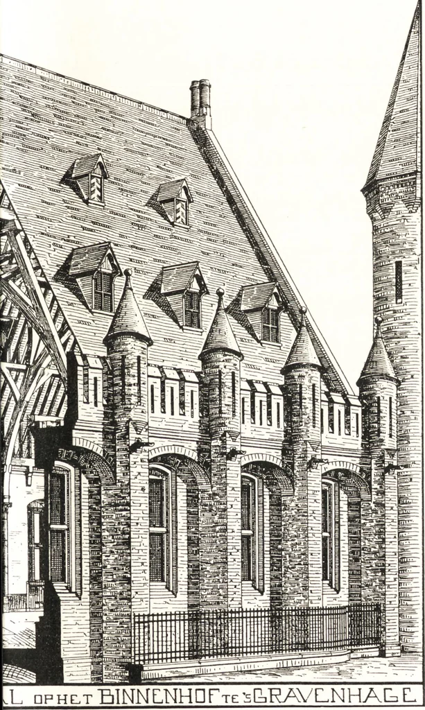 An illustration from Oud-Nederlandsche steden in haar ontstaan, groei en ontwikkeling, 1909, leaf 280