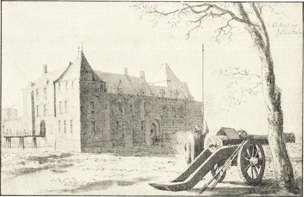An illustration from Oud-Nederlandsche steden in haar ontstaan, groei en ontwikkeling, 1909, leaf 286