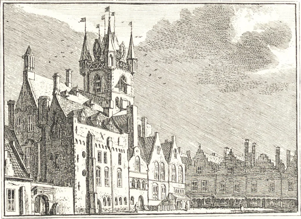 An illustration from Oud-Nederlandsche steden in haar ontstaan, groei en ontwikkeling, 1909, leaf 297