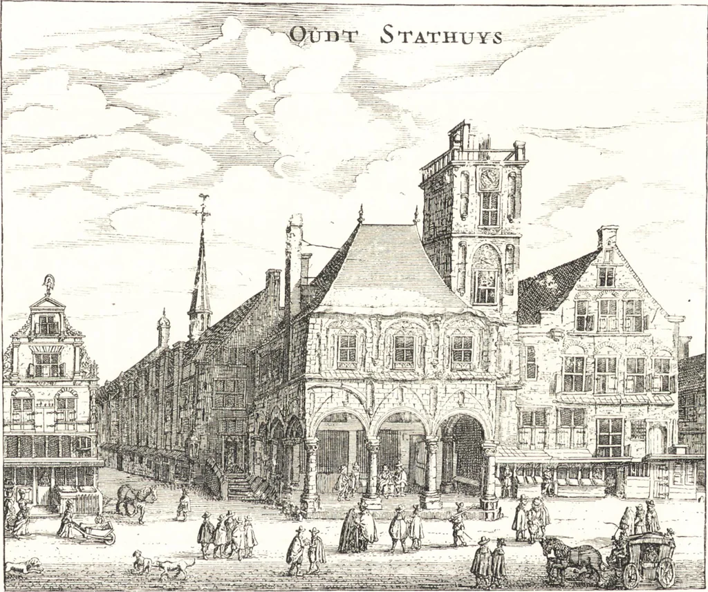 An illustration from Oud-Nederlandsche steden in haar ontstaan, groei en ontwikkeling, 1909, leaf 300