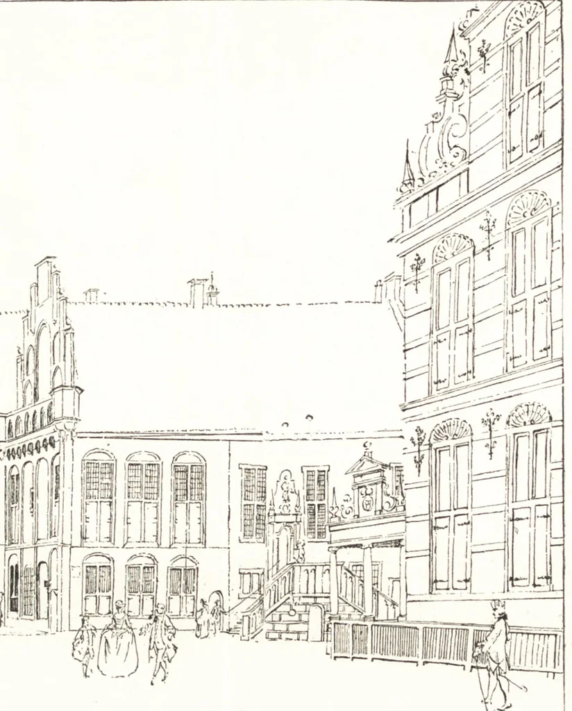 An illustration from Oud-Nederlandsche steden in haar ontstaan, groei en ontwikkeling, 1909, leaf 304