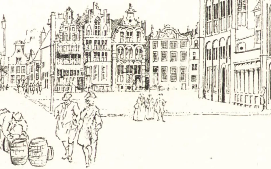 An illustration from Oud-Nederlandsche steden in haar ontstaan, groei en ontwikkeling, 1909, leaf 304