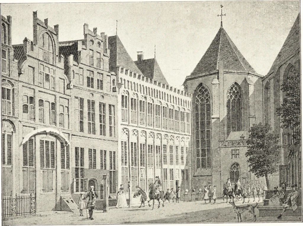 An illustration from Oud-Nederlandsche steden in haar ontstaan, groei en ontwikkeling, 1909, leaf 308