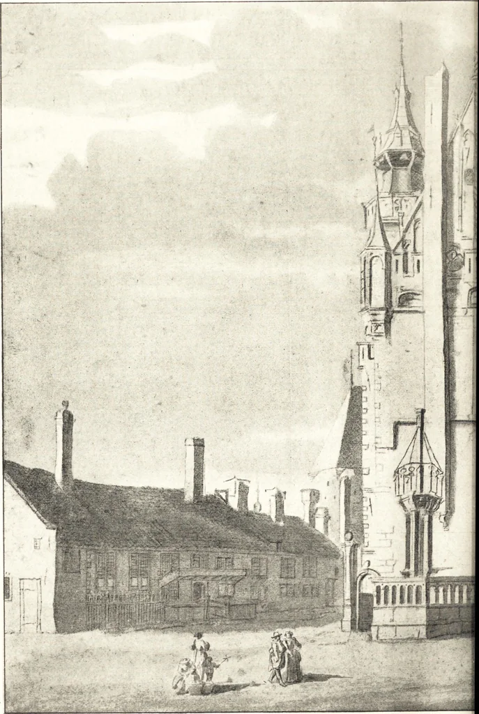 An illustration from Oud-Nederlandsche steden in haar ontstaan, groei en ontwikkeling, 1909, leaf 313