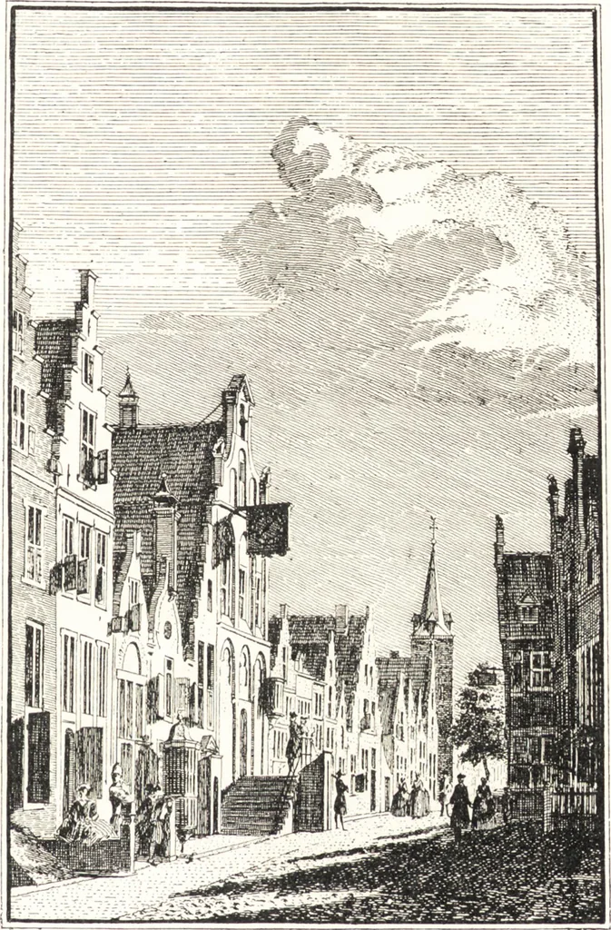 An illustration from Oud-Nederlandsche steden in haar ontstaan, groei en ontwikkeling, 1909, leaf 318