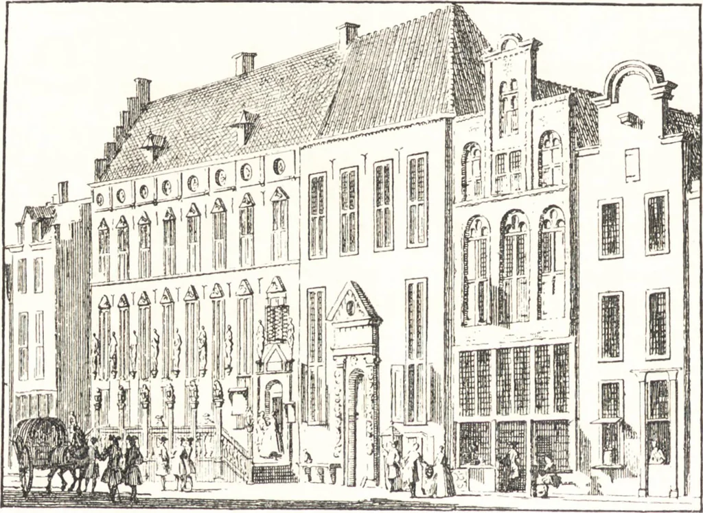 An illustration from Oud-Nederlandsche steden in haar ontstaan, groei en ontwikkeling, 1909, leaf 327