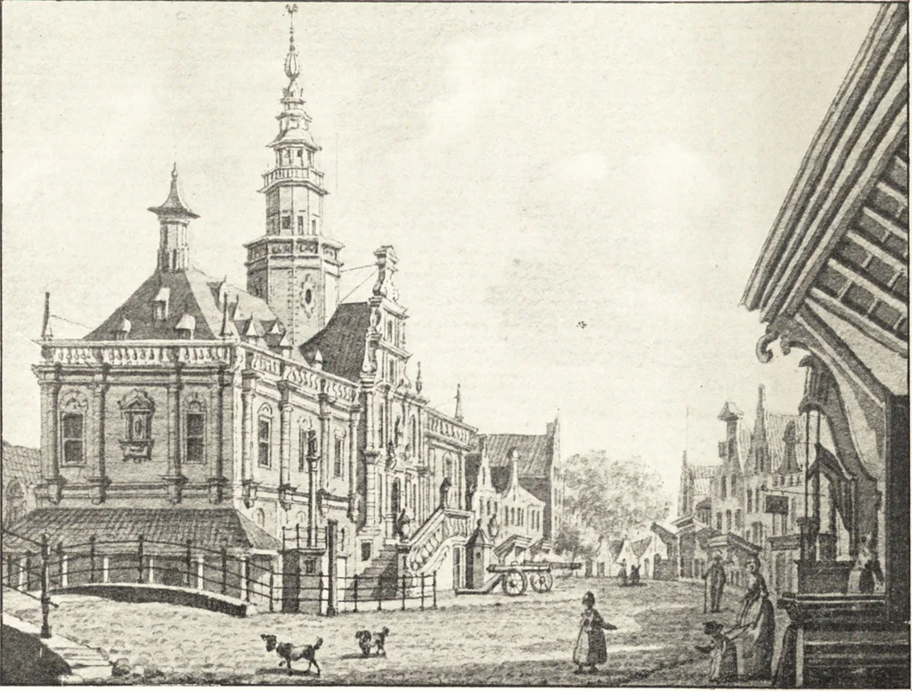 An illustration from Oud-Nederlandsche steden in haar ontstaan, groei en ontwikkeling, 1909, leaf 335