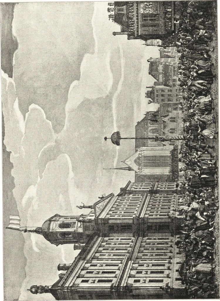 An illustration from Oud-Nederlandsche steden in haar ontstaan, groei en ontwikkeling, 1909, leaf 344