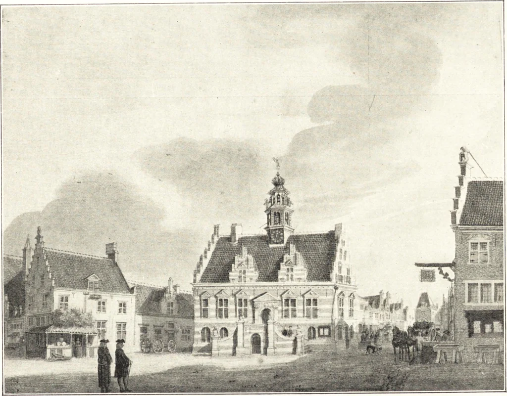 An illustration from Oud-Nederlandsche steden in haar ontstaan, groei en ontwikkeling, 1909, leaf 348