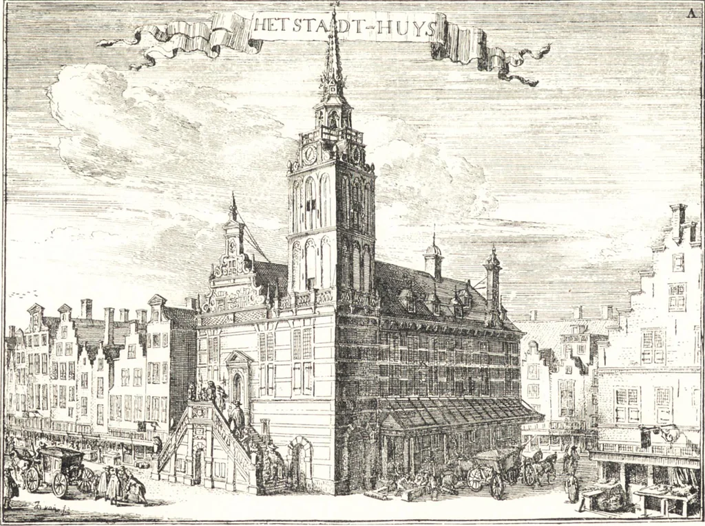 An illustration from Oud-Nederlandsche steden in haar ontstaan, groei en ontwikkeling, 1909, leaf 351