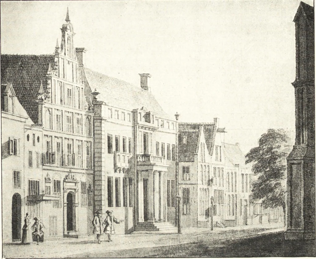 An illustration from Oud-Nederlandsche steden in haar ontstaan, groei en ontwikkeling, 1909, leaf 352