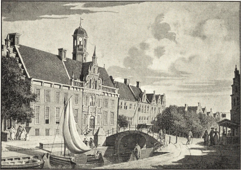 An illustration from Oud-Nederlandsche steden in haar ontstaan, groei en ontwikkeling, 1909, leaf 353