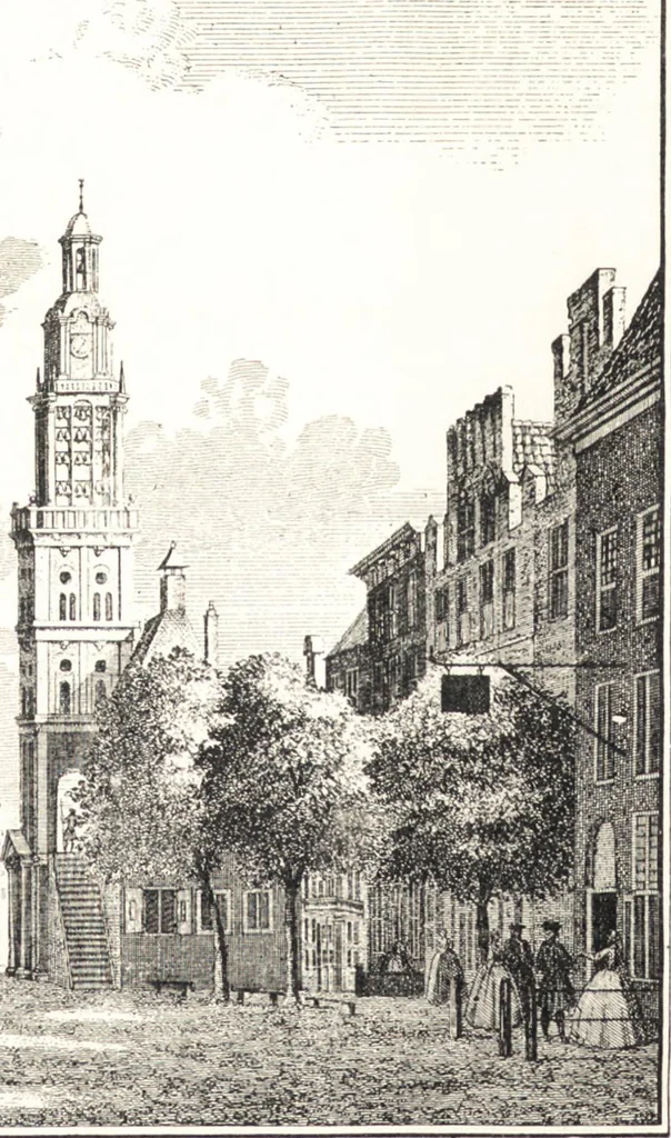 An illustration from Oud-Nederlandsche steden in haar ontstaan, groei en ontwikkeling, 1909, leaf 361