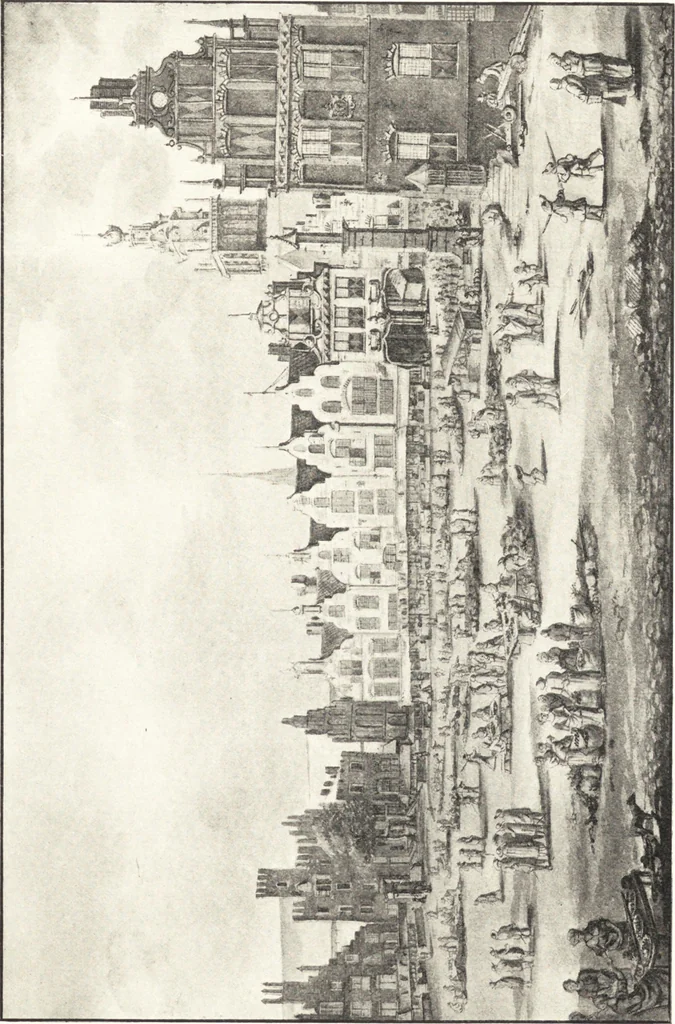 An illustration from Oud-Nederlandsche steden in haar ontstaan, groei en ontwikkeling, 1909, leaf 393