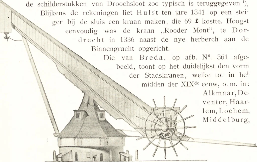 An illustration from Oud-Nederlandsche steden in haar ontstaan, groei en ontwikkeling, 1909, leaf 410