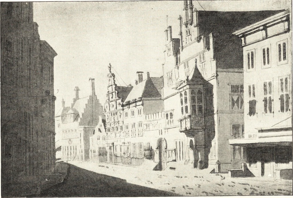 An illustration from Oud-Nederlandsche steden in haar ontstaan, groei en ontwikkeling, 1909, leaf 413