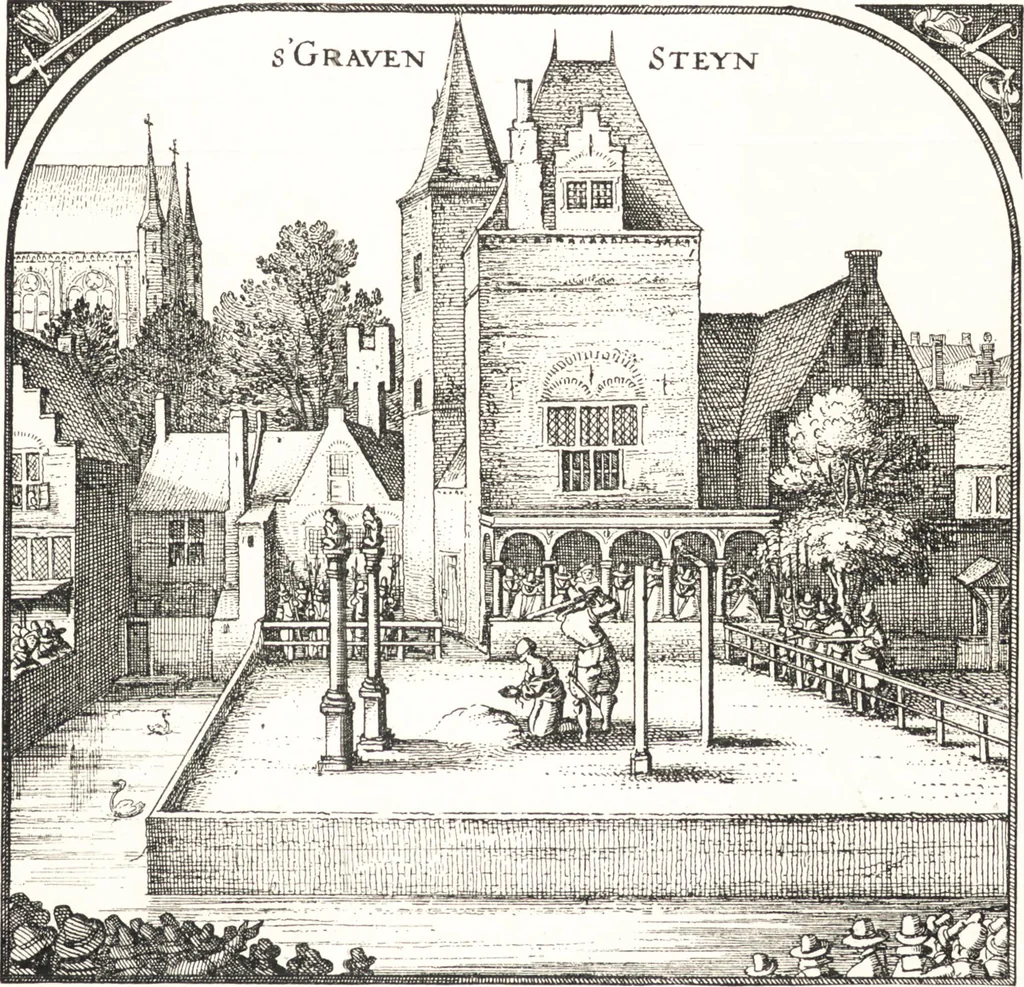 An illustration from Oud-Nederlandsche steden in haar ontstaan, groei en ontwikkeling, 1909, leaf 422
