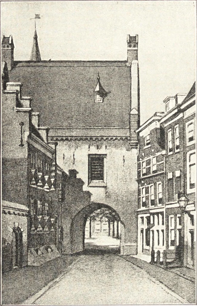 An illustration from Oud-Nederlandsche steden in haar ontstaan, groei en ontwikkeling, 1909, leaf 423