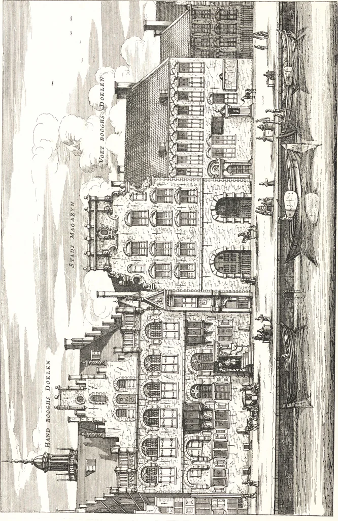An illustration from Oud-Nederlandsche steden in haar ontstaan, groei en ontwikkeling, 1909, leaf 429