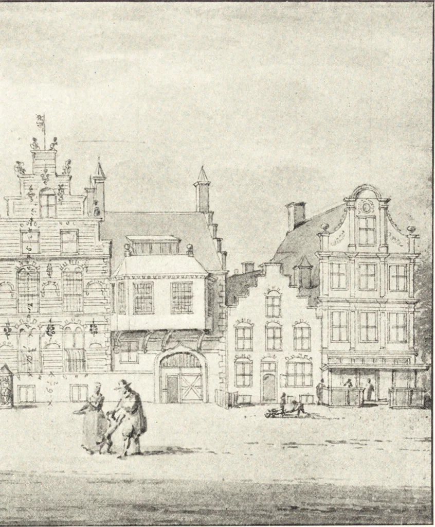 An illustration from Oud-Nederlandsche steden in haar ontstaan, groei en ontwikkeling, 1909, leaf 439