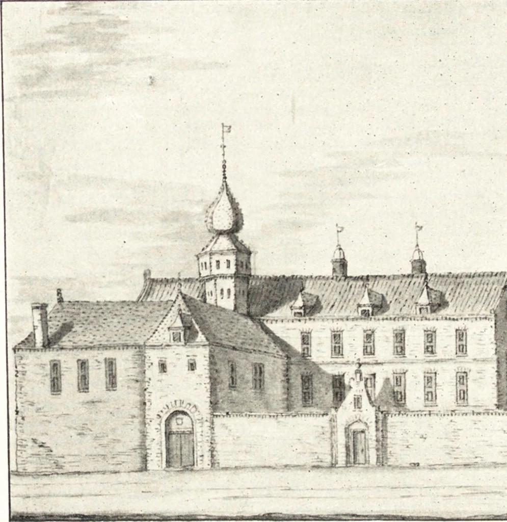 An illustration from Oud-Nederlandsche steden in haar ontstaan, groei en ontwikkeling, 1909, leaf 444