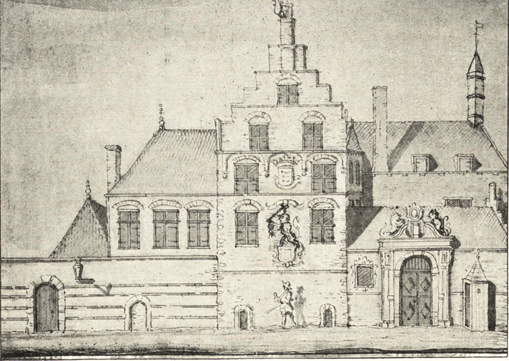 An illustration from Oud-Nederlandsche steden in haar ontstaan, groei en ontwikkeling, 1909, leaf 444