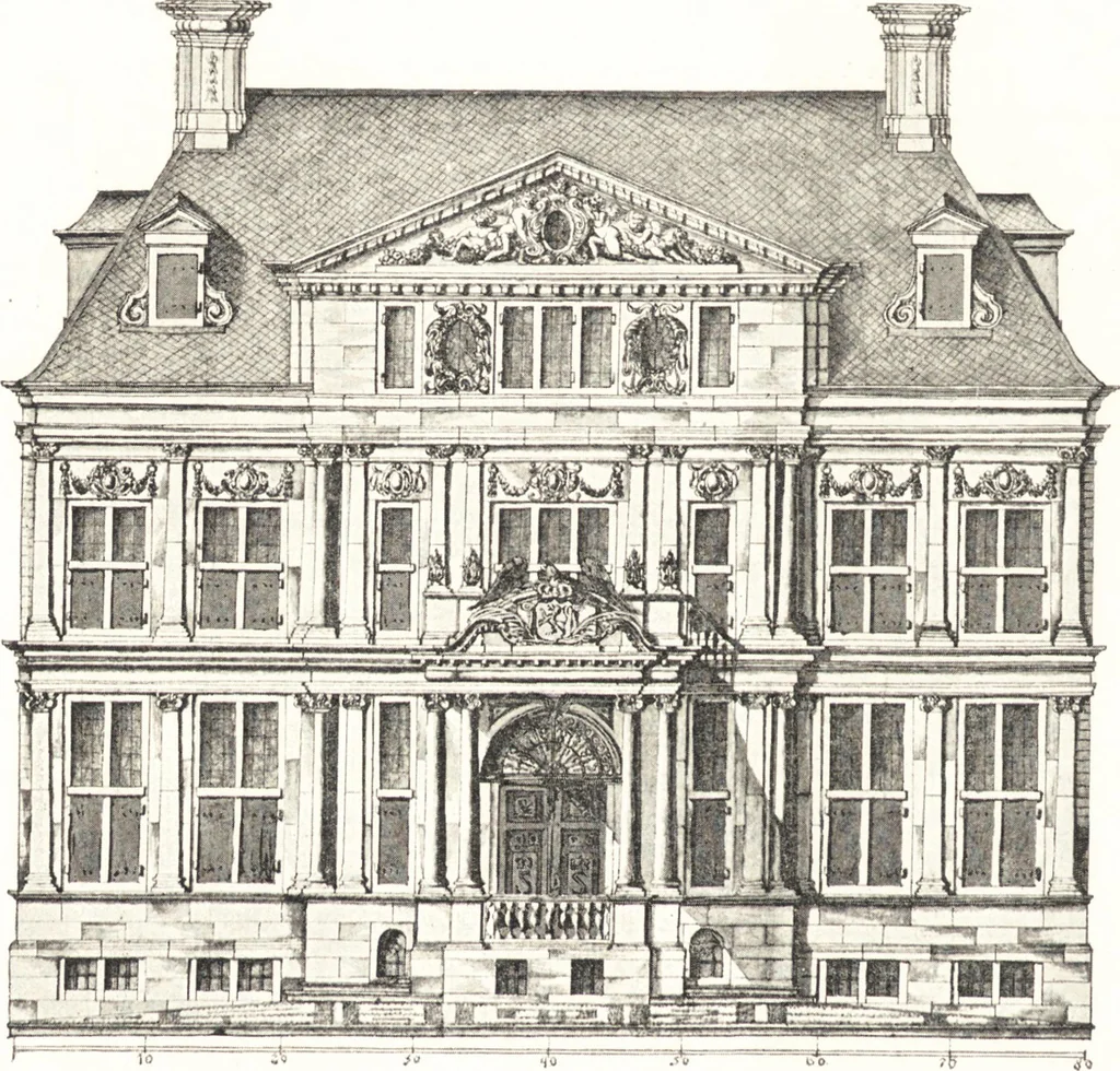 An illustration from Oud-Nederlandsche steden in haar ontstaan, groei en ontwikkeling, 1909, leaf 445