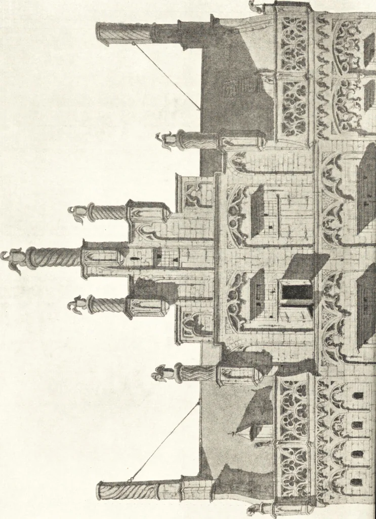 An illustration from Oud-Nederlandsche steden in haar ontstaan, groei en ontwikkeling, 1909, leaf 447