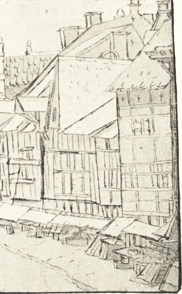 An illustration from Oud-Nederlandsche steden in haar ontstaan, groei en ontwikkeling, 1909, leaf 482