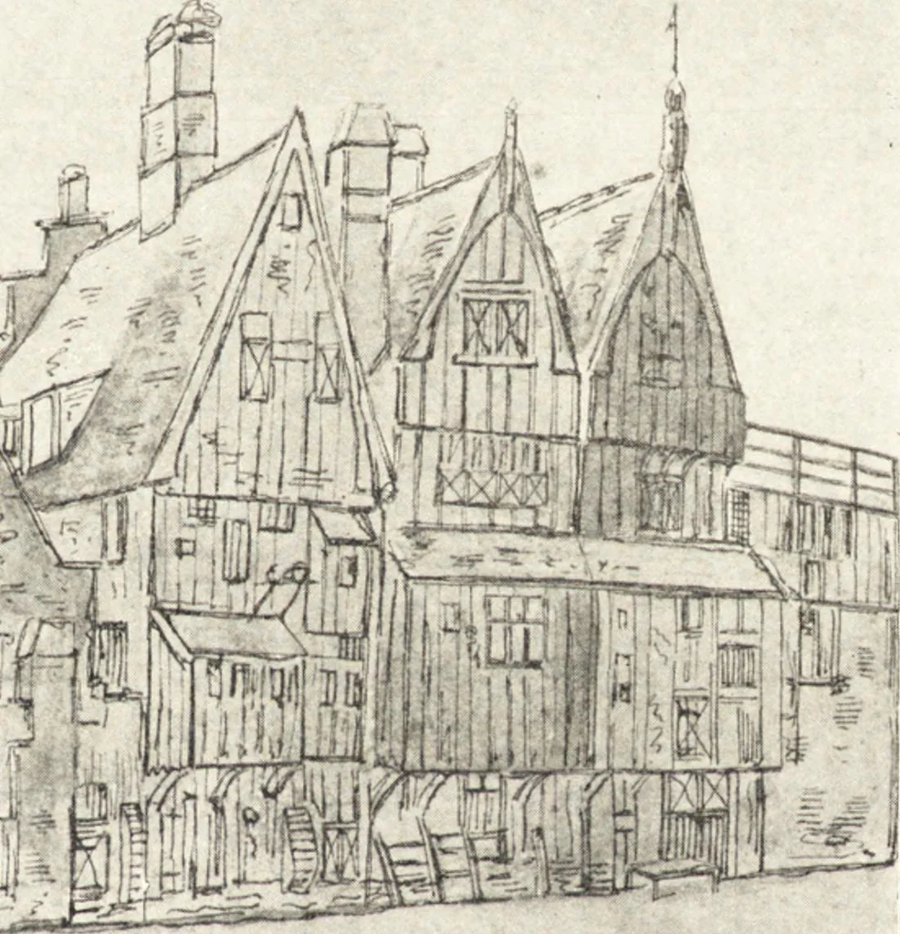 An illustration from Oud-Nederlandsche steden in haar ontstaan, groei en ontwikkeling, 1909, leaf 486