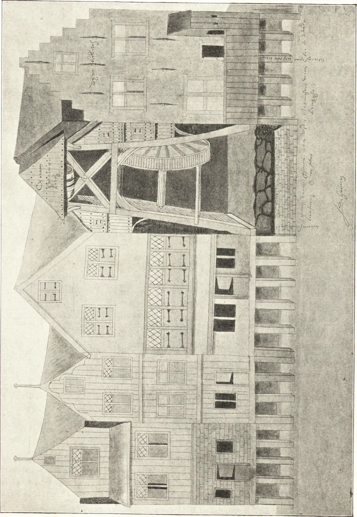 An illustration from Oud-Nederlandsche steden in haar ontstaan, groei en ontwikkeling, 1909, leaf 492