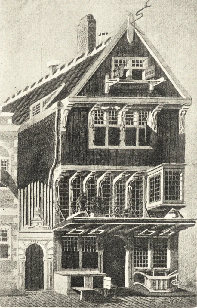 An illustration from Oud-Nederlandsche steden in haar ontstaan, groei en ontwikkeling, 1909, leaf 497