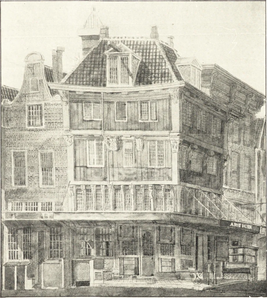 An illustration from Oud-Nederlandsche steden in haar ontstaan, groei en ontwikkeling, 1909, leaf 498
