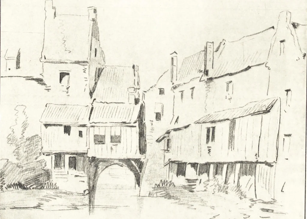 An illustration from Oud-Nederlandsche steden in haar ontstaan, groei en ontwikkeling, 1909, leaf 501