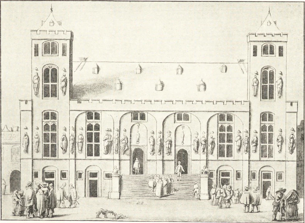 An illustration from Oud-Nederlandsche steden in haar ontstaan, groei en ontwikkeling, 1909, leaf 502