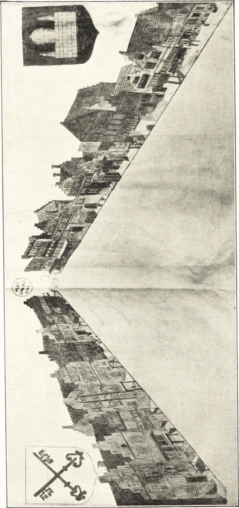 An illustration from Oud-Nederlandsche steden in haar ontstaan, groei en ontwikkeling, 1909, leaf 504