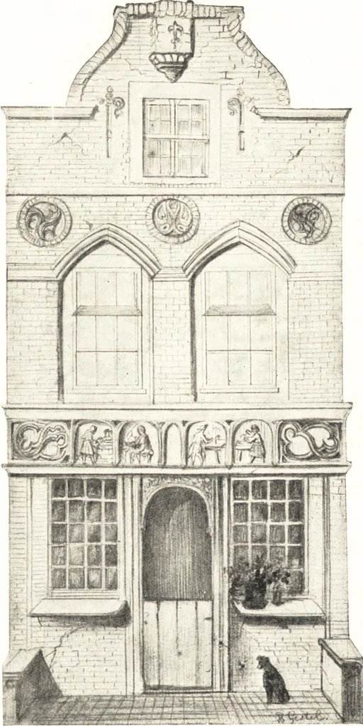 An illustration from Oud-Nederlandsche steden in haar ontstaan, groei en ontwikkeling, 1909, leaf 507