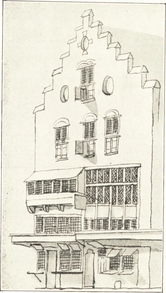 An illustration from Oud-Nederlandsche steden in haar ontstaan, groei en ontwikkeling, 1909, leaf 514