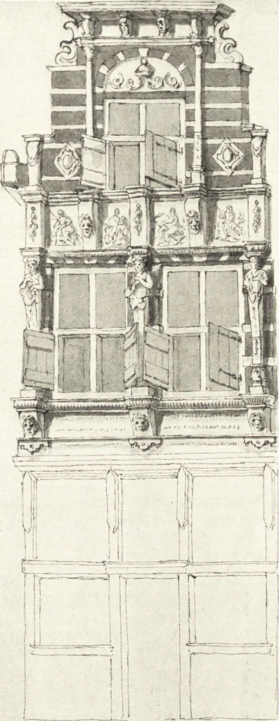 An illustration from Oud-Nederlandsche steden in haar ontstaan, groei en ontwikkeling, 1909, leaf 516