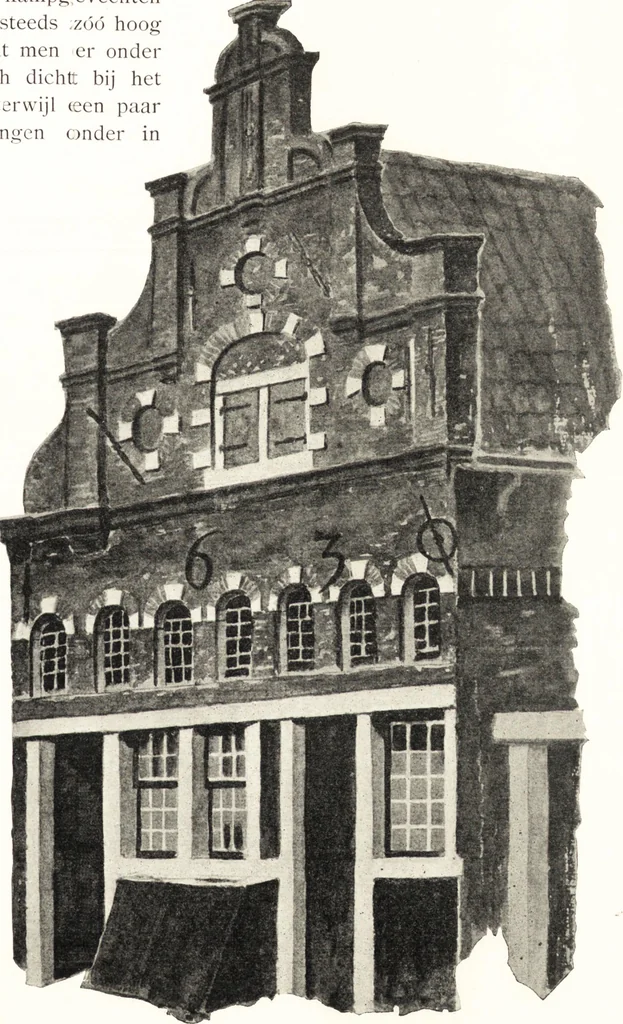 An illustration from Oud-Nederlandsche steden in haar ontstaan, groei en ontwikkeling, 1909, leaf 518