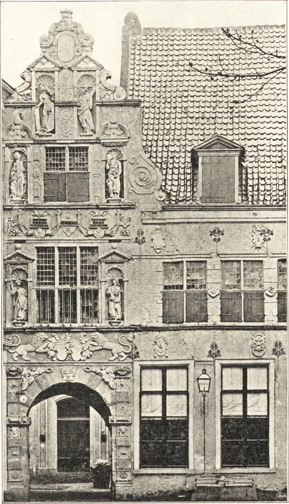 An illustration from Oud-Nederlandsche steden in haar ontstaan, groei en ontwikkeling, 1909, leaf 522