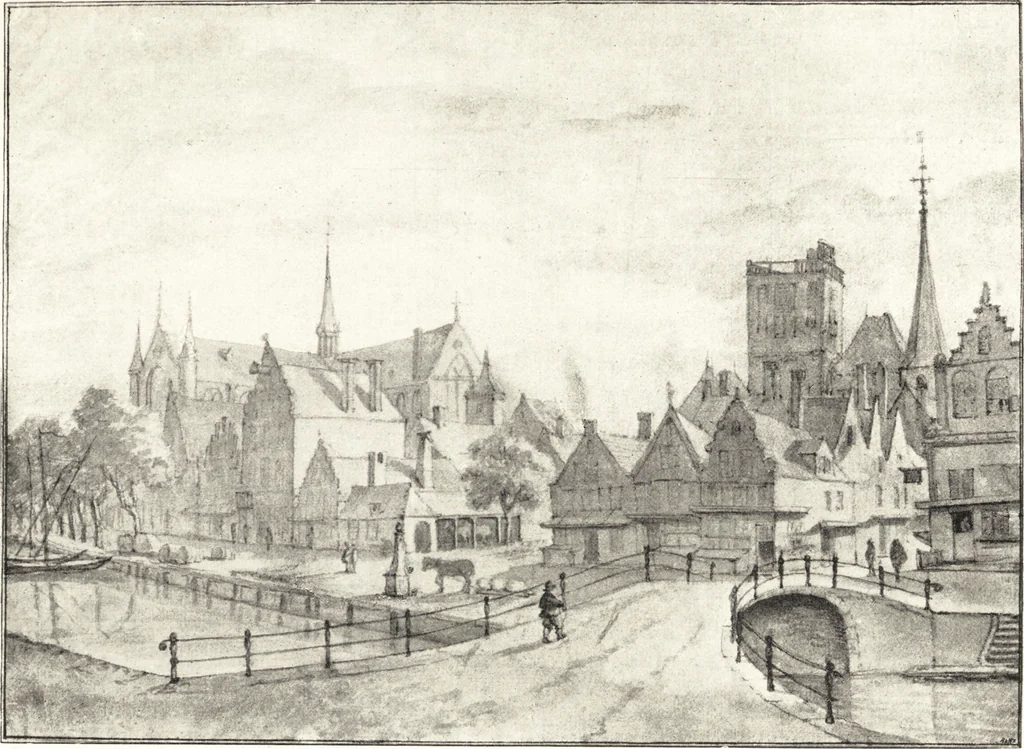 An illustration from Oud-Nederlandsche steden in haar ontstaan, groei en ontwikkeling, 1909, leaf 544