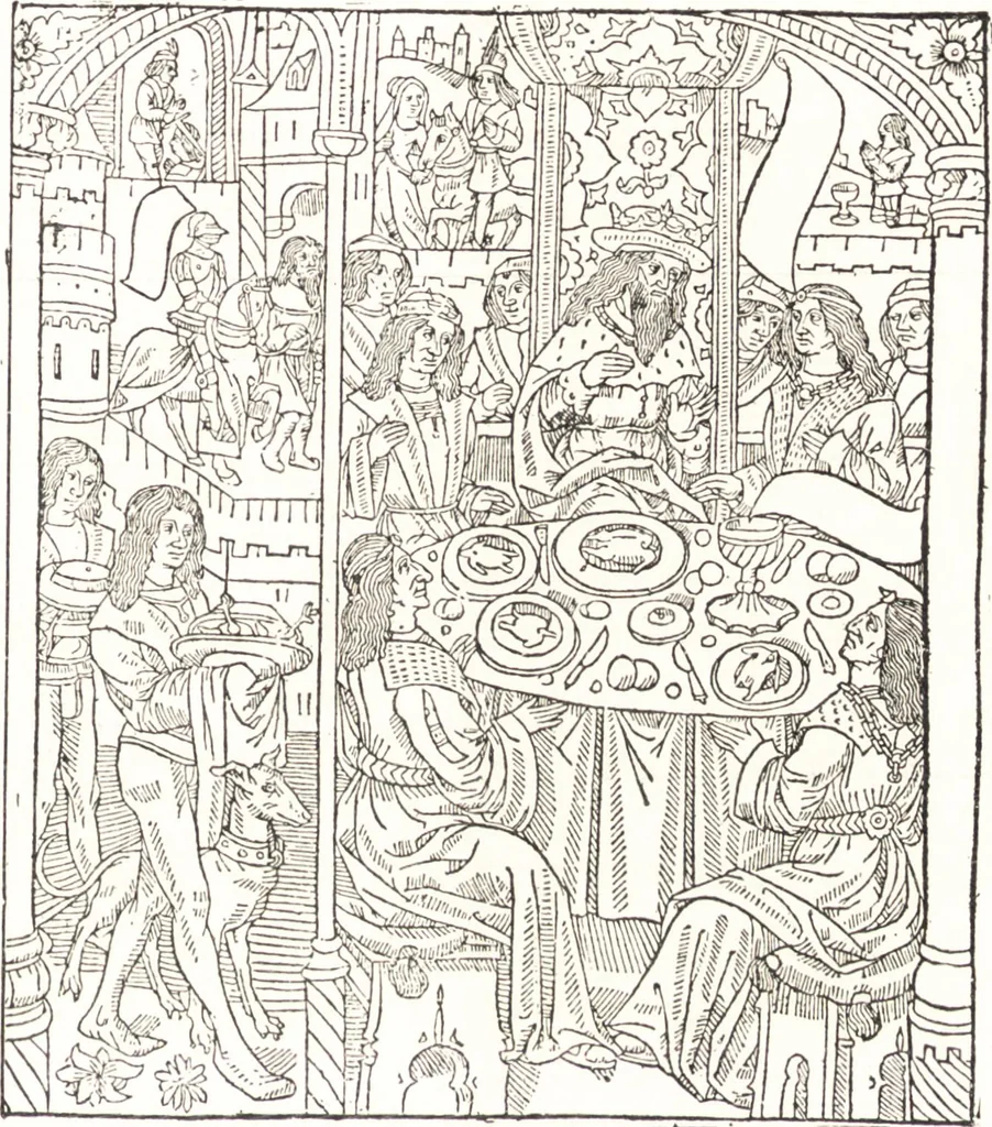 An illustration from Oud-Nederlandsche steden in haar ontstaan, groei en ontwikkeling, 1909, leaf 550