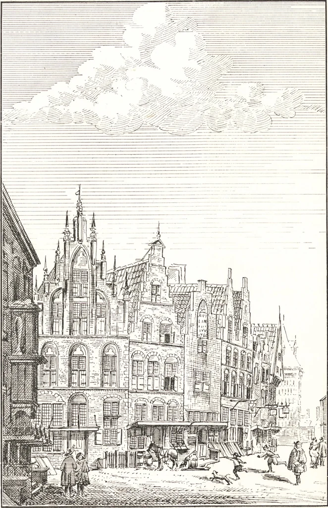 An illustration from Oud-Nederlandsche steden in haar ontstaan, groei en ontwikkeling, 1909, leaf 555